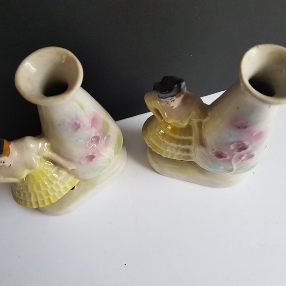 Brazilian Ladies Bud Vases Set (2) - Picture 2 of 6